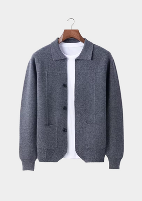 ESLARO® Cashmere Cloud Overshirt | Luxe Heren Overshirt