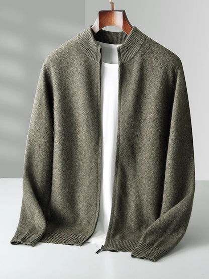 ESLARO® CASHMERE CLOUD ZIPPER CARDIGAN