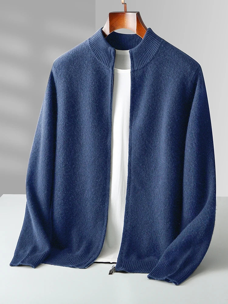 ESLARO® CASHMERE CLOUD ZIPPER CARDIGAN