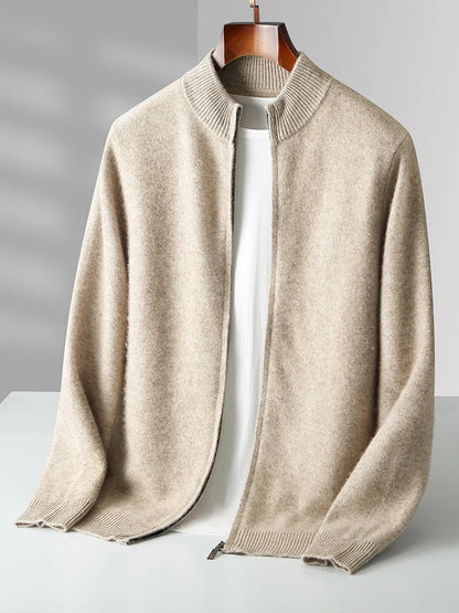 ESLARO® CASHMERE CLOUD ZIPPER CARDIGAN