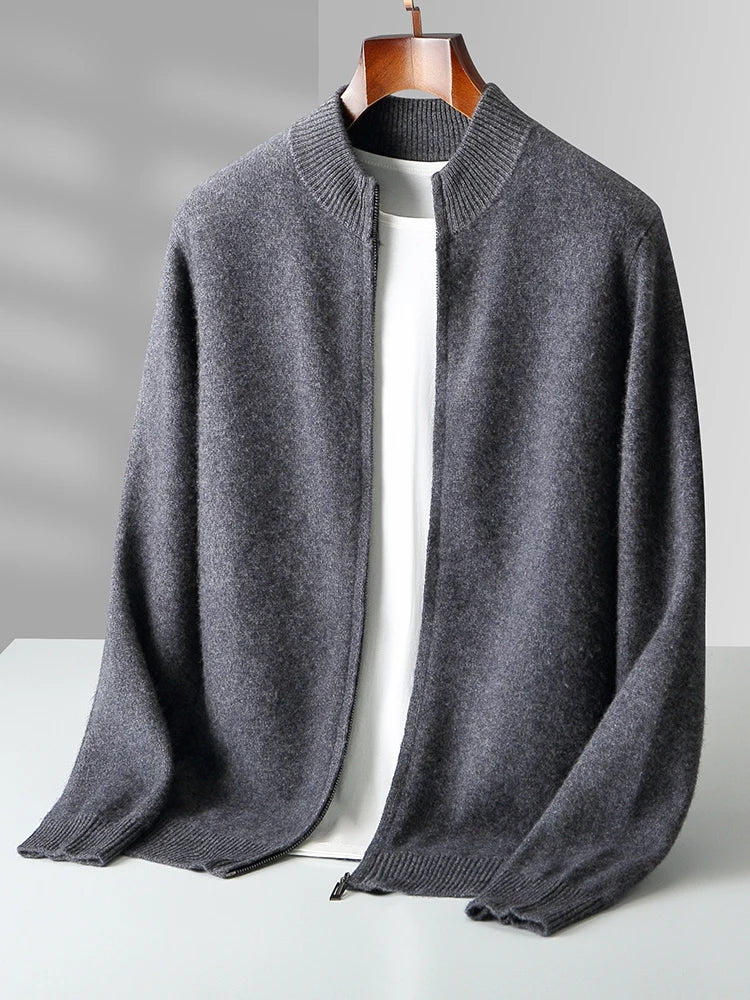 ESLARO® CASHMERE CLOUD ZIPPER CARDIGAN