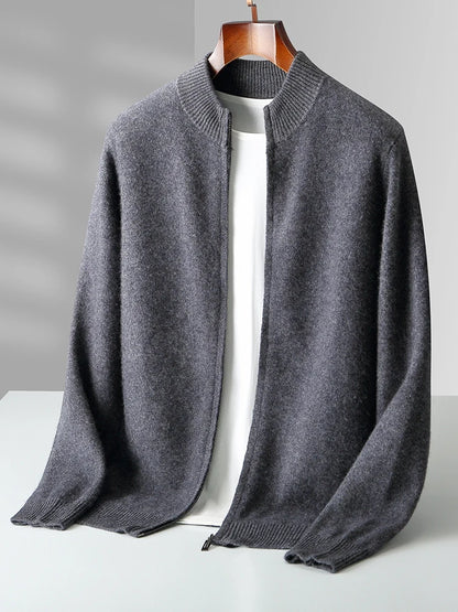 ESLARO® CASHMERE CLOUD ZIPPER CARDIGAN